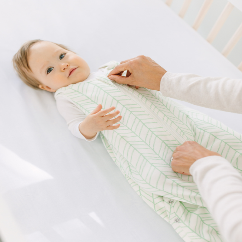 Sac de Dormit Clasic Bamboo 0-6 luni, 1.0 Tog Ergobaby - imagine 3