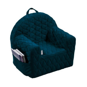 Albero Mio Velvet Kids fotoliu bebelusi - V105 Navy Blue