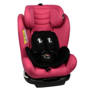 Scaun Auto Riola cu Isofix Crocodile Roz 0 36 kg 135 grade pozitie somn
