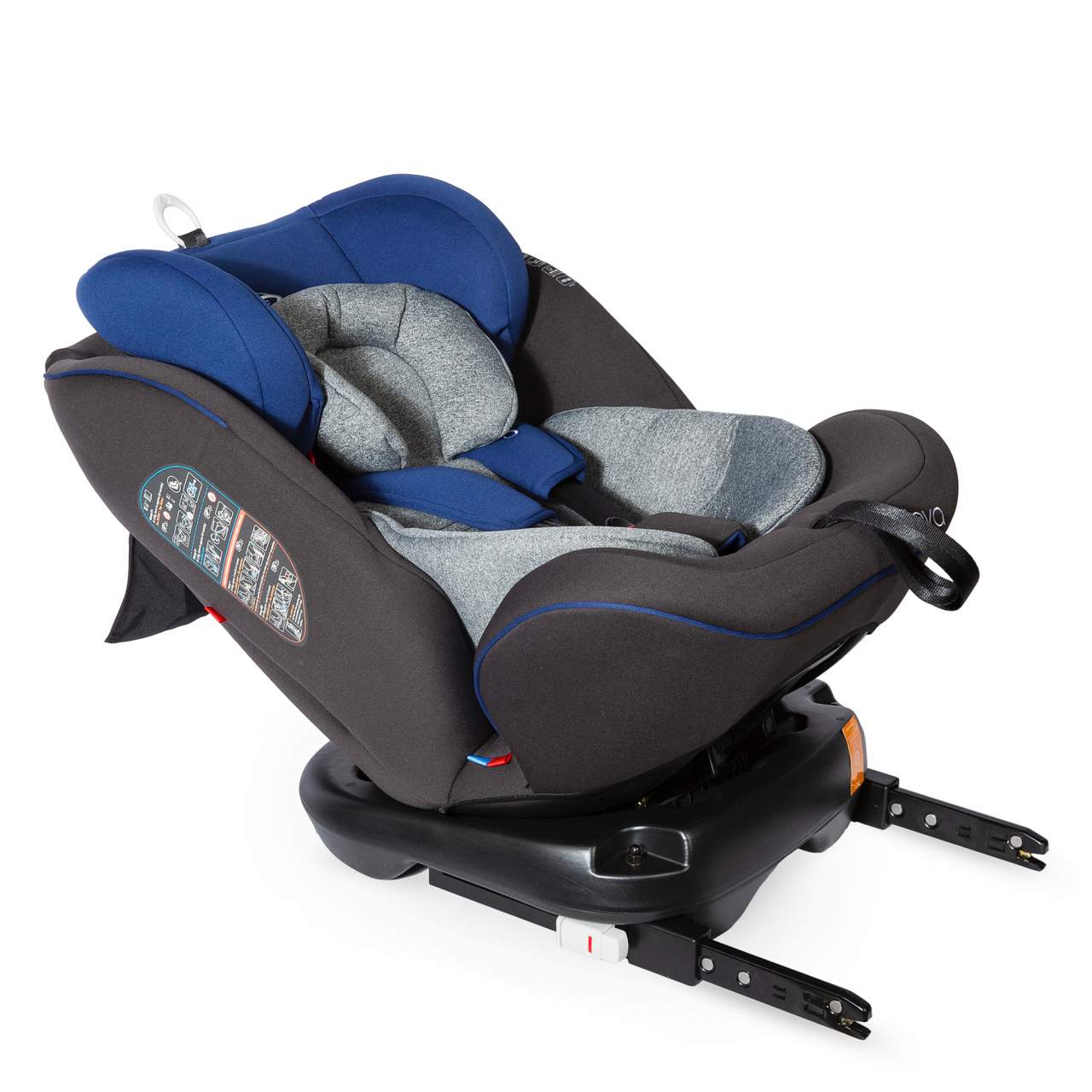 Scaun auto rotativ cu Isofix grupa 0-36 kg Nova Albastru - imagine 3