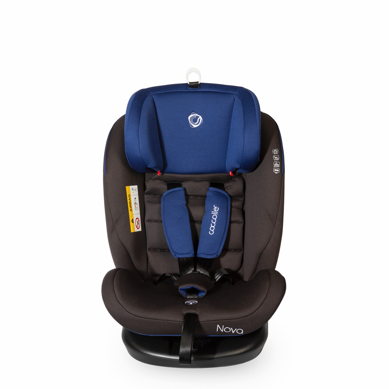 Scaun auto rotativ cu Isofix grupa 0-36 kg Nova Albastru - imagine 8