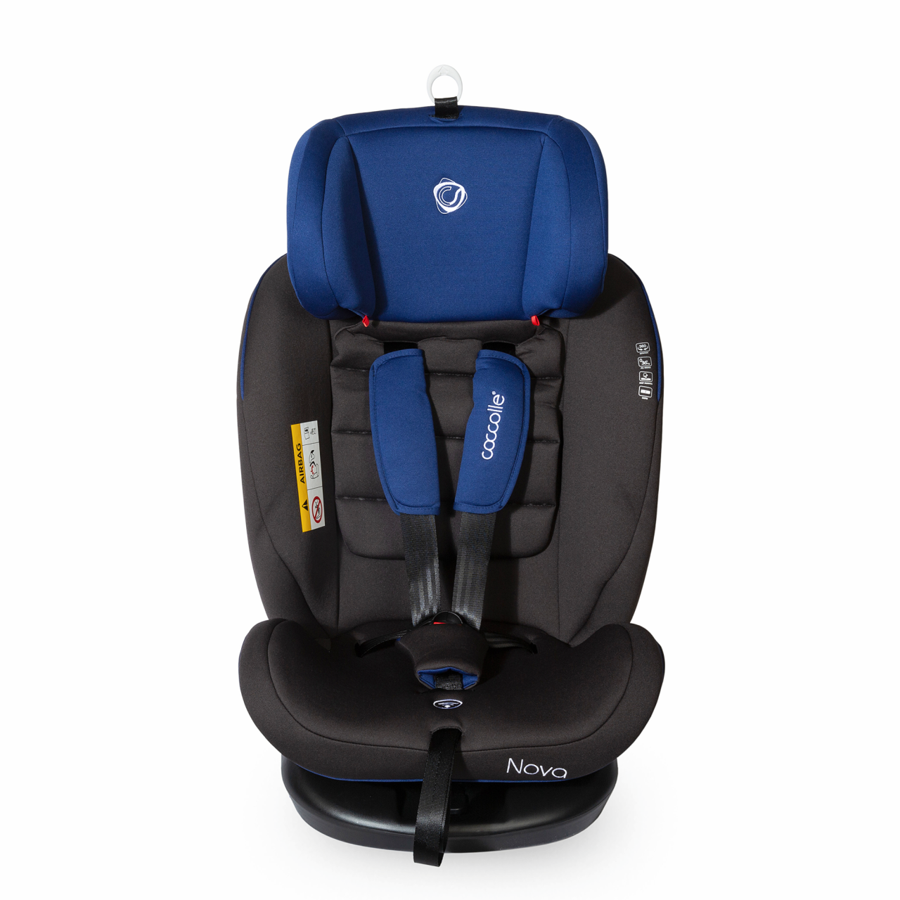 Scaun auto rotativ cu Isofix grupa 0-36 kg Nova Albastru - imagine 9