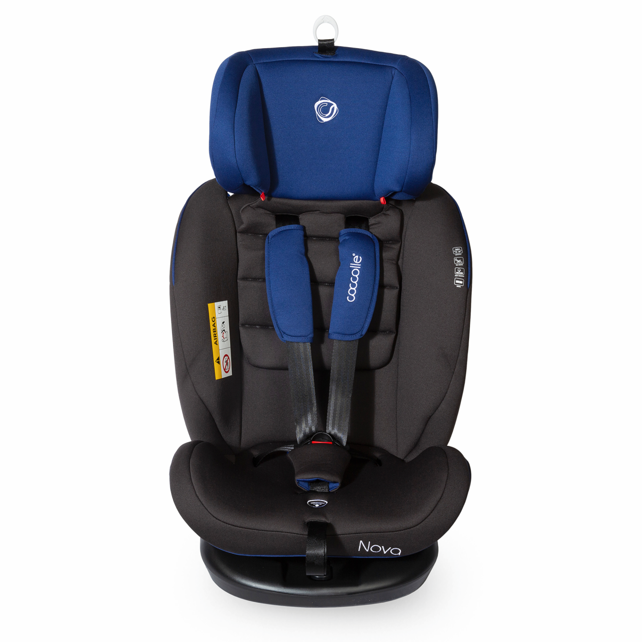 Scaun auto rotativ cu Isofix grupa 0-36 kg Nova Albastru - imagine 10