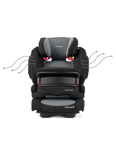 Scaun Auto Copii cu Isofix Monza Nova IS Prime Silent Grey RECARO - imagine 4