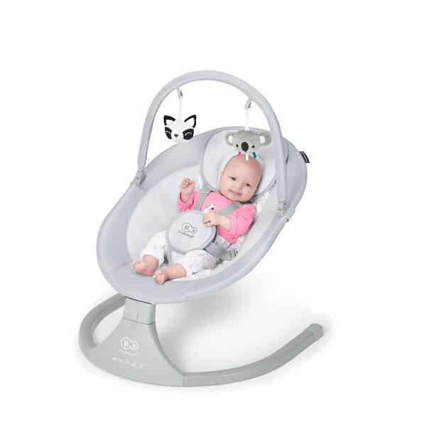 Kinderkraft - Leagan si Balansoar 2 IN 1 LULI cu conectare la priza - imagine 5
