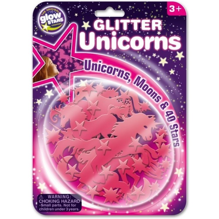 Stele roz si unicorni fosforescenti The Original Glowstars Company B8626 - imagine 2